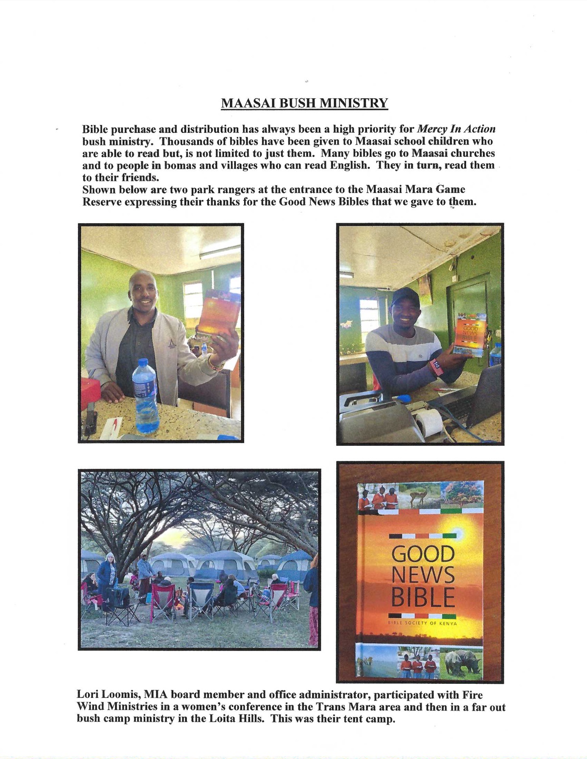 Mercy in Action International newsletter, Summer 2026, Page 3